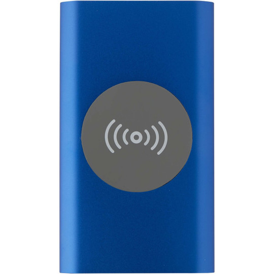 Juice 4000 mAh Type-C recycled aluminium wireless power bank  - EgotierPro 124384