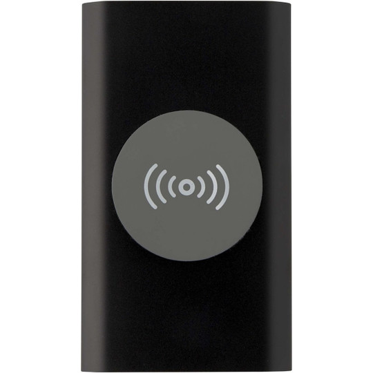 Juice 4000 mAh Type-C recycled aluminium wireless power bank  - EgotierPro 124384