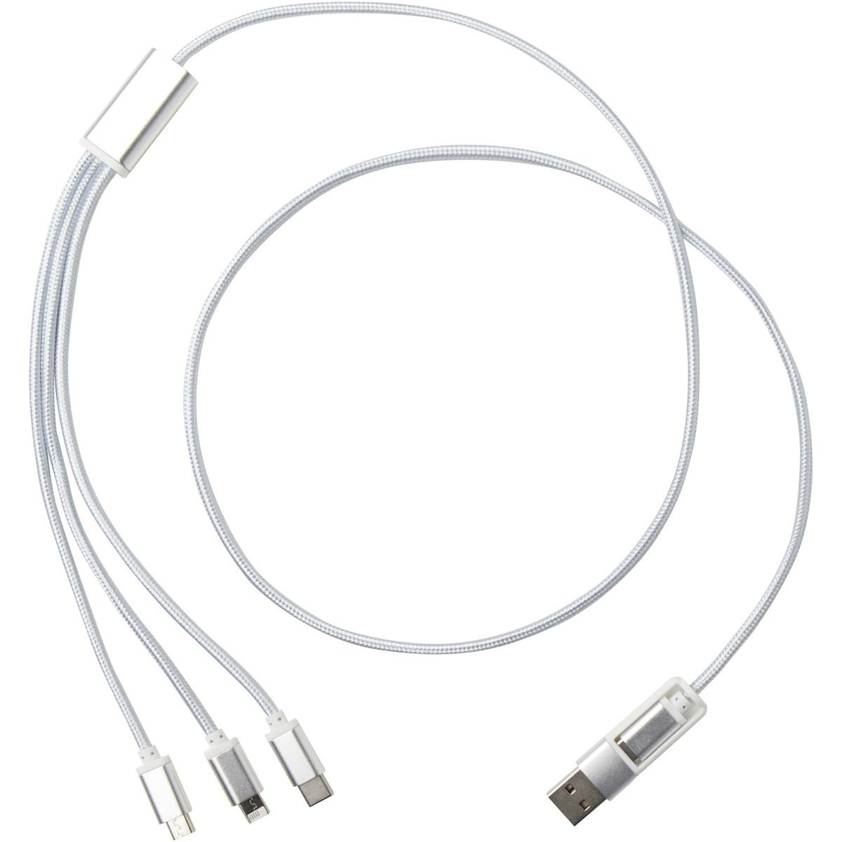 Versatile 5-1 opladerkabel i genvundet aluminium - EgotierPro 124386
