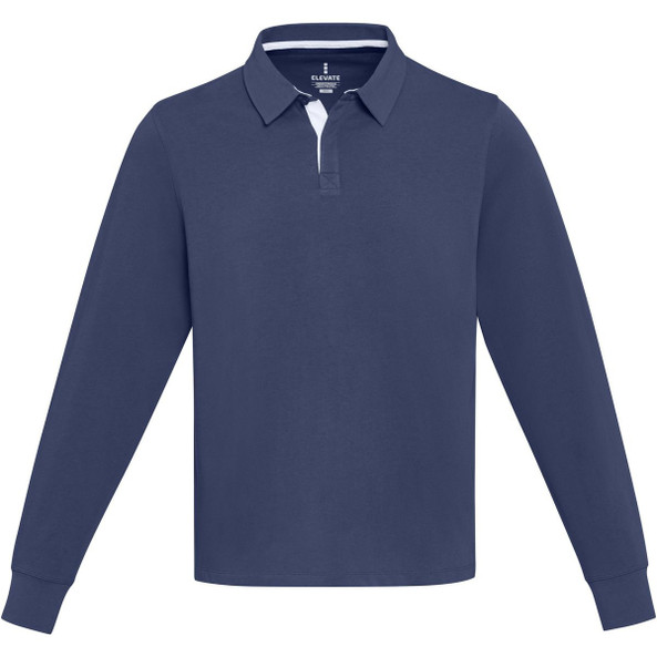 Elevate NXT 38237 - Clyde unisex organic rugby polo sweatshirt