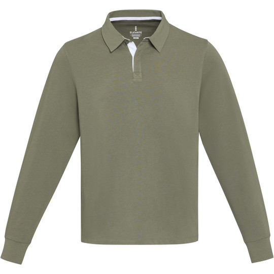 Elevate NXT 38237 - Clyde unisex organic rugby polo sweatshirt