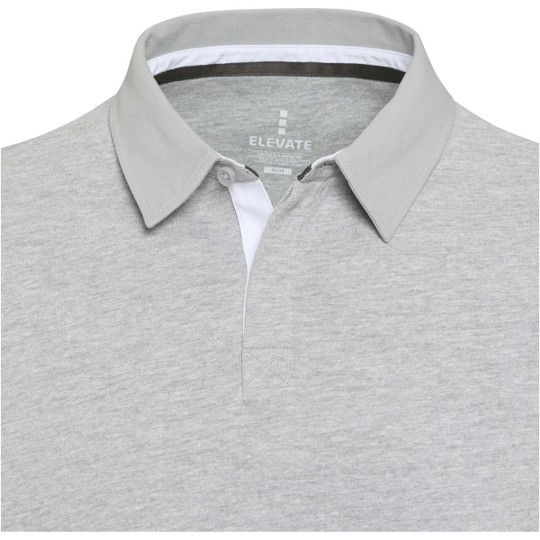 Elevate NXT 38237 - Clyde unisex organic rugby polo sweatshirt