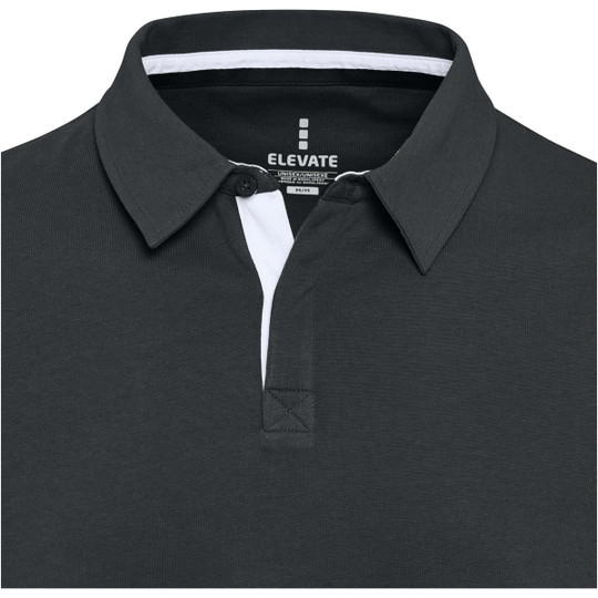 Elevate NXT 38237 - Clyde unisex organic rugby polo sweatshirt