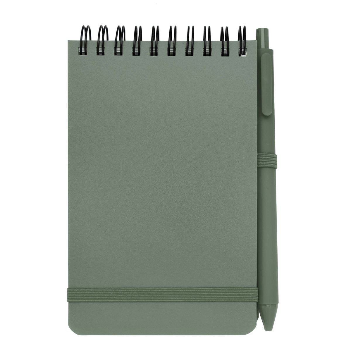 Thalaasa A6 hard cover ocean-bound notebook with ballpoint pen (black ink) - EgotierPro 107902