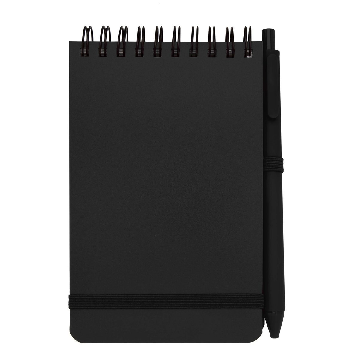 Thalaasa A6 recycled hardcover notesbog med kuglepen (sort refill) - EgotierPro 107902