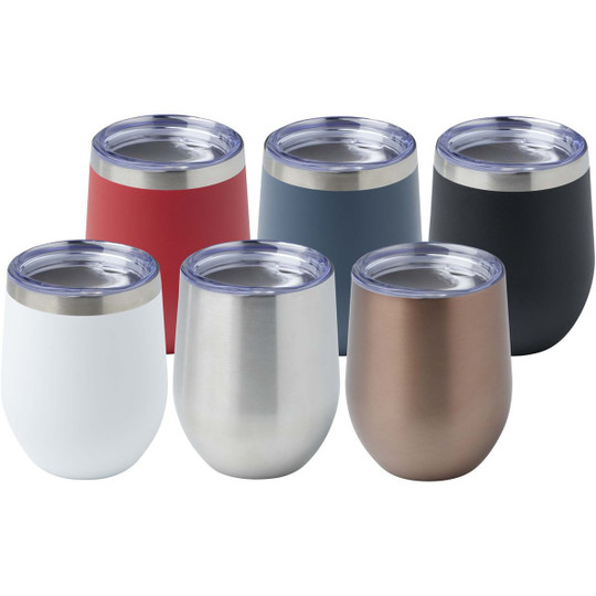 Corzo 350 ml RCS-gecertificeerde koperen beker met vacuümisolatie van gerecycled roestvrij staal
 - EgotierPro 100799