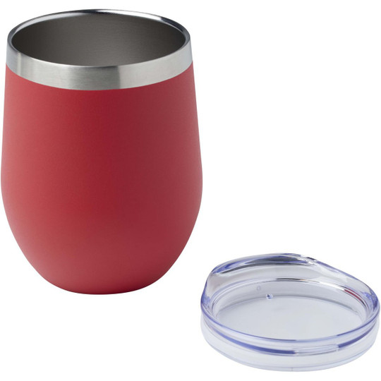 Corzo 350 ml RCS certified recycled stainless steel copper vacuum insulated cup - EgotierPro 100799