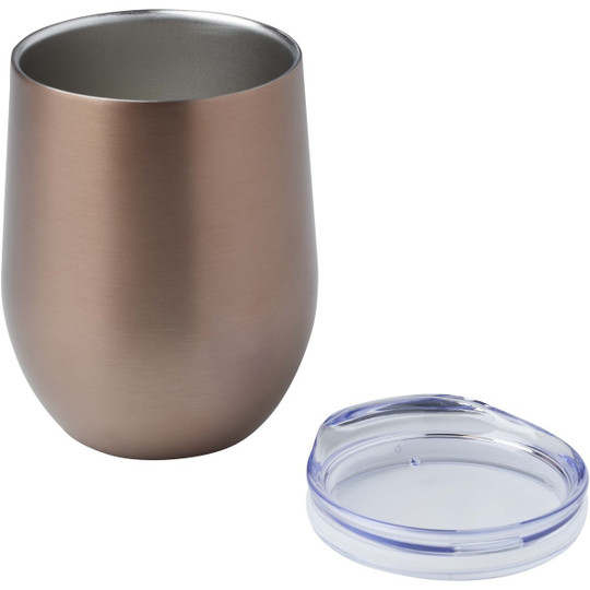 Corzo 350 ml RCS certified recycled stainless steel copper vacuum insulated cup - EgotierPro 100799