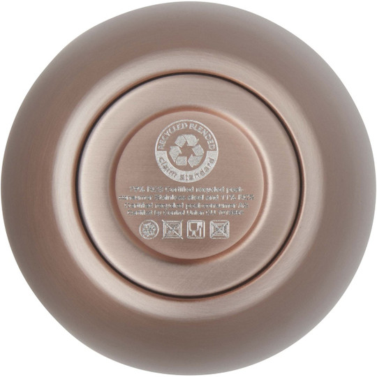 Corzo 350 ml RCS certified recycled stainless steel copper vacuum insulated cup - EgotierPro 100799