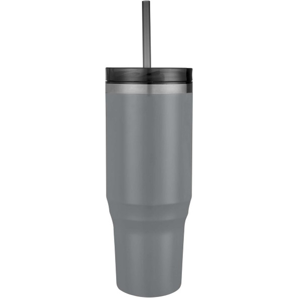 Melbourne 1200 ml RCS certified insulated tumbler with straw - EgotierPro 100801
