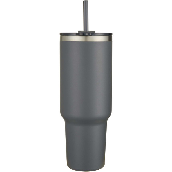 Sydney 1200 ml double wall RCS certified copper vacuum insulated tumbler with straw - EgotierPro 100802