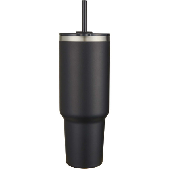 Sydney 1200 ml double wall RCS certified copper vacuum insulated tumbler with straw - EgotierPro 100802