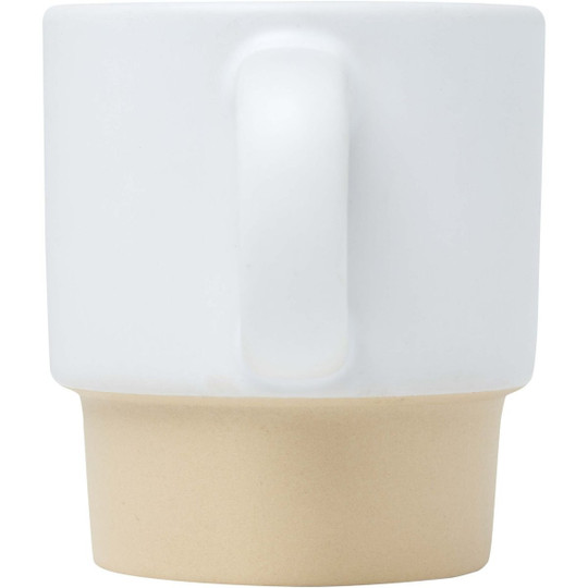 Olympia 130 ml stackable expresso cup with clay bottom - EgotierPro 100805