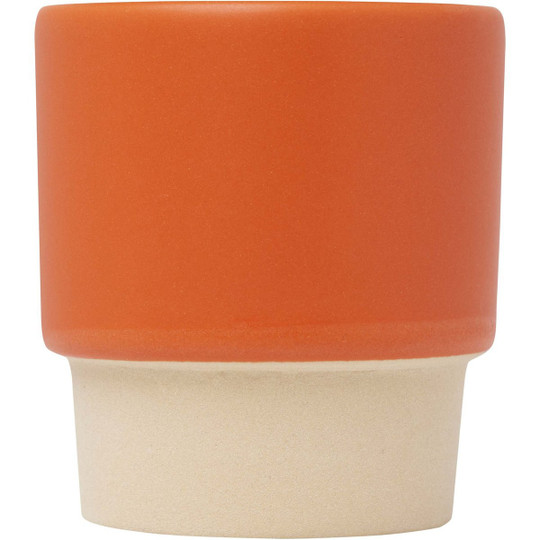 Olympia 130 ml stapelbarer Expresso Becher mit Tonboden - EgotierPro 100805