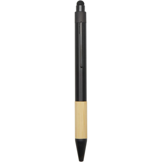 Carmen A5 hard cover notebook and ballpoint pen gift set (black ink) - EgotierPro 107912