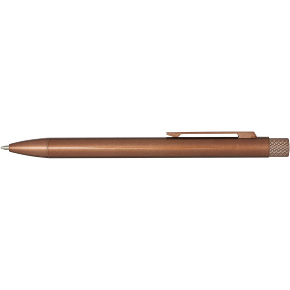 Beatriz recycled brass ballpoint pen (blue ink) - EgotierPro 107919