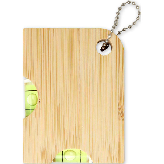 Levo bamboo bottle opener with level  - EgotierPro 113380