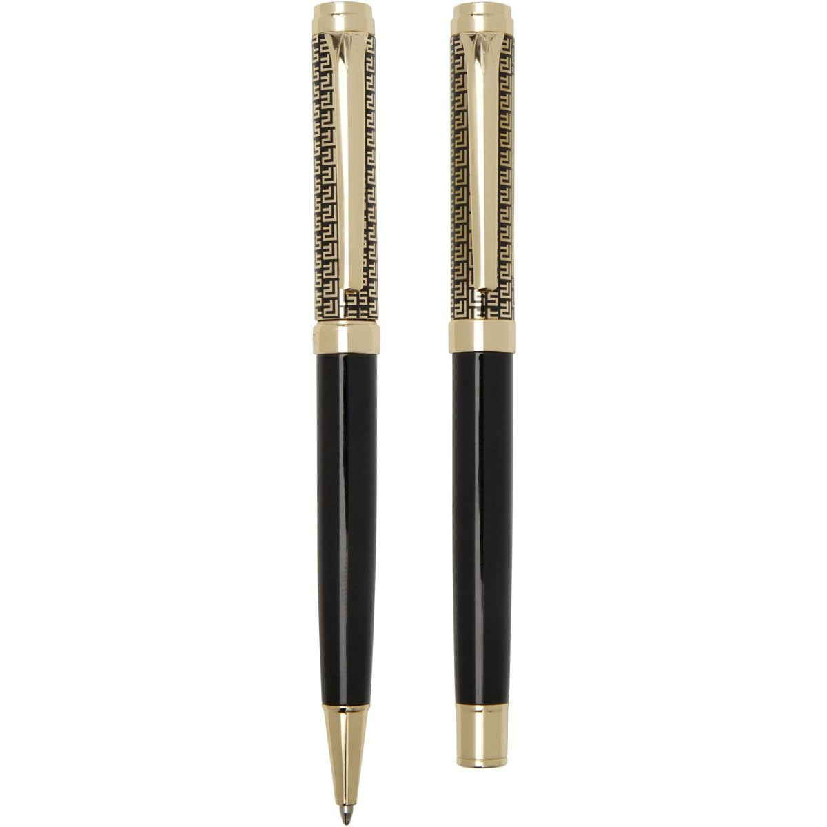 Luxe 107924 - Legato ballpoint and rollerball pen set (blue ink)