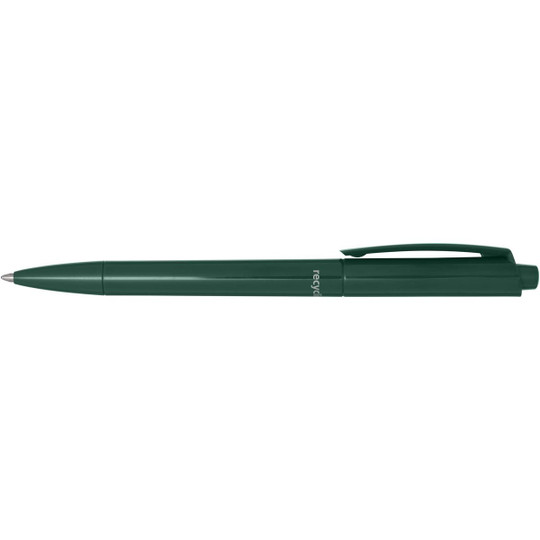 Marksman 107929 - Martha recycled plastic ballpoint pen (black ink)