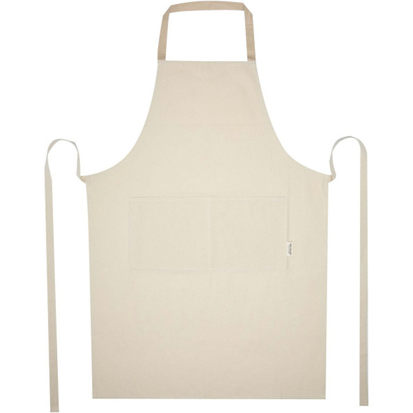 Nia 200 g/m² recycled cotton apron - EgotierPro 113325