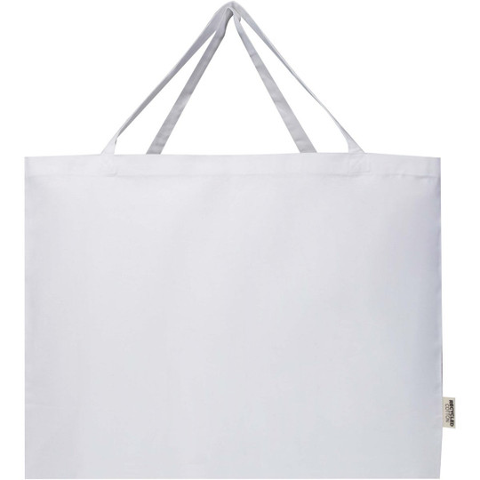 Odessa 220 g/m² GRS recycled cotton tote bag 40L - EgotierPro 120734