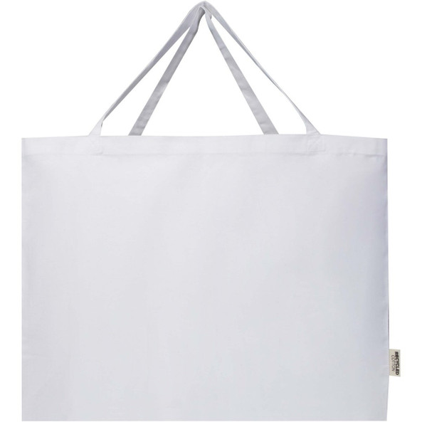 Odessa 220 g/m² GRS recycled cotton tote bag 40L - EgotierPro 120734