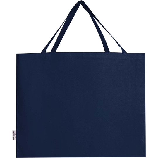 Odessa 220 g/m² GRS recycled cotton tote bag 40L - EgotierPro 120734