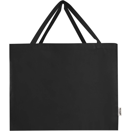 Odessa 220 g/m² GRS recycled cotton tote bag 40L - EgotierPro 120734
