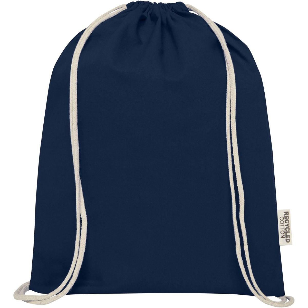 Oregon 140 g/m² GRS recycled cotton drawstring bag - EgotierPro 120735