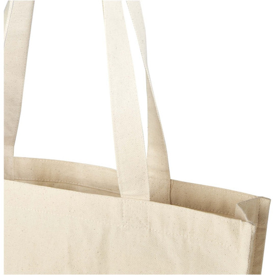 Florida 270 g/m² GRS recycled gusset tote bag 14L - EgotierPro 120737