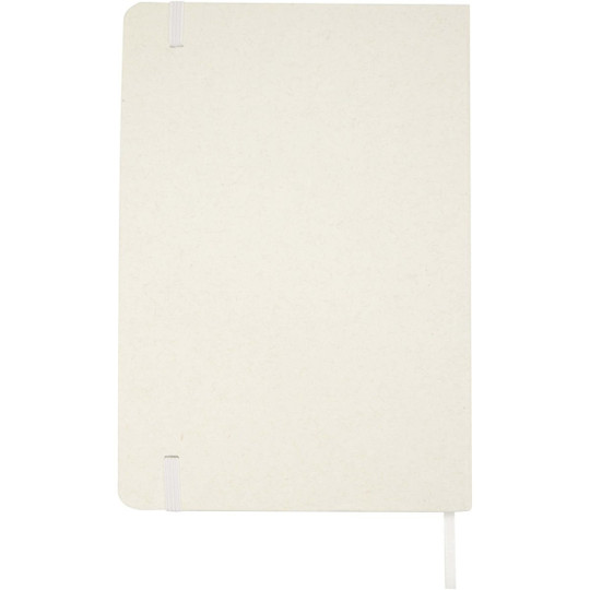 Bass A5 recycled hard cover notebook with lined pages - EgotierPro 107365