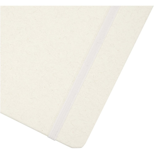 Bass A5 recycled hard cover notebook with lined pages - EgotierPro 107365