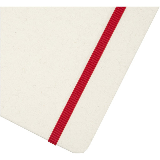 Bass A5 recycled hard cover notebook with lined pages - EgotierPro 107365