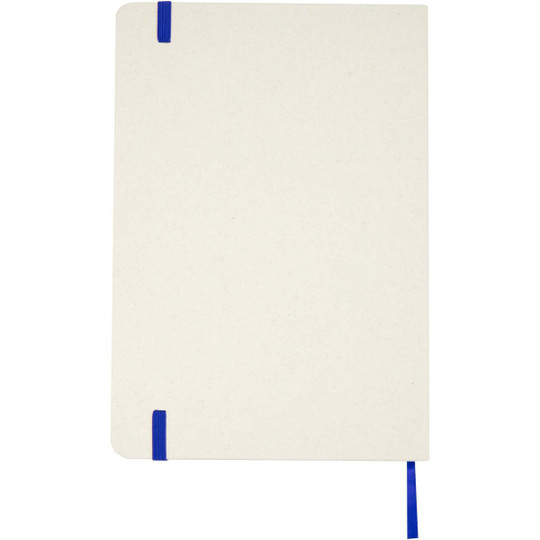 Bass A5 recycled hard cover notebook with lined pages - EgotierPro 107365