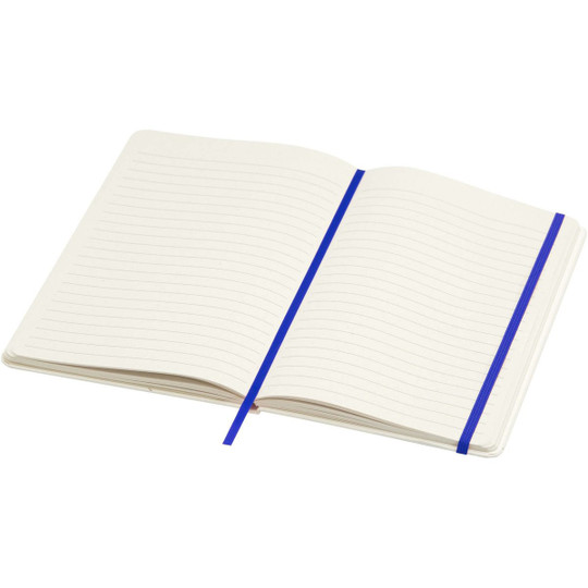 Bass A5 recycled hard cover notebook with lined pages - EgotierPro 107365