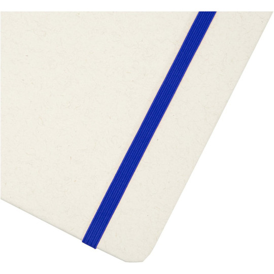 Bass A5 recycled hard cover notebook with lined pages - EgotierPro 107365