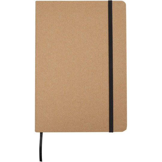 Holm A5 stone paper hard cover notebook with lined pages - EgotierPro 107366