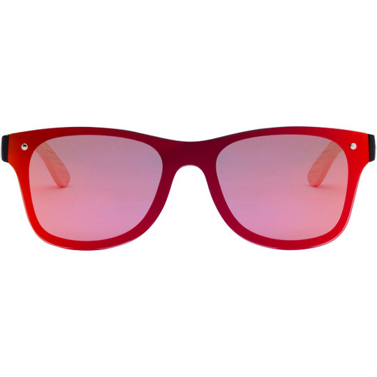 Tan sunglasses with bamboo temples - EgotierPro 127050