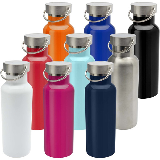 Thor 500 ml RCS certified recycled stainless steel water bottle - EgotierPro 100819