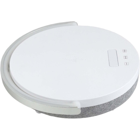 Prixton 2PA160 - Prixton 4-in-1 Bluetooth®-speaker van 10 W met ledverlichting en draadloos oplaadstation