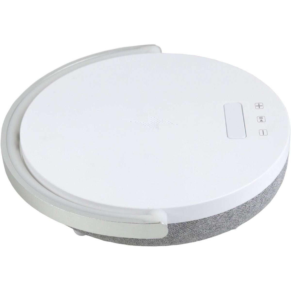 Prixton 2PA160 - 4-i-1 10W Bluetooth®-højttaler med LED-lys og trådløs opladningsbase