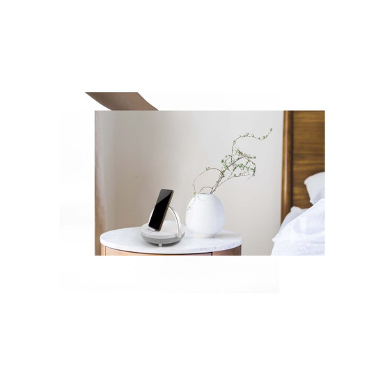 Prixton 2PA160 - Prixton 4-in-1 Bluetooth®-speaker van 10 W met ledverlichting en draadloos oplaadstation