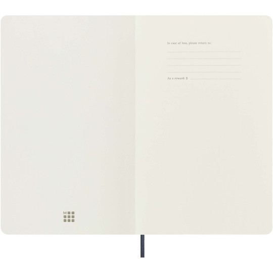 Moleskine 107932 - 100% VEGEA® Capri L soft cover notebook - ruled