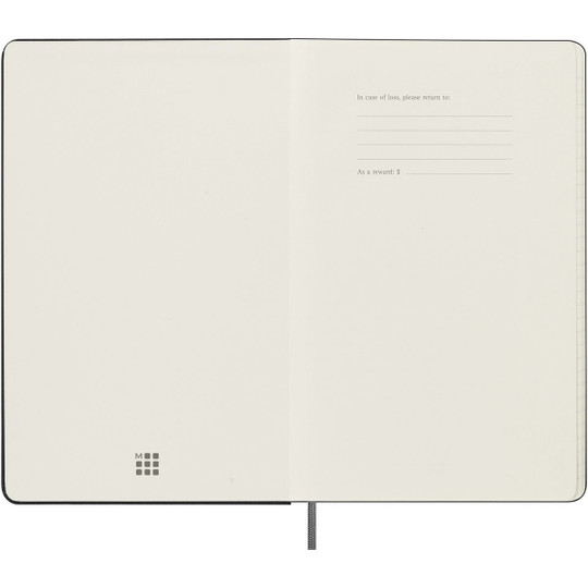 Moleskine 107952 - Hardcover Wochenplaner L, undatiert