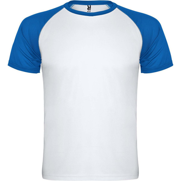 Roly R6650 - Indianapolis kortärmad unisex sport-T-shirt