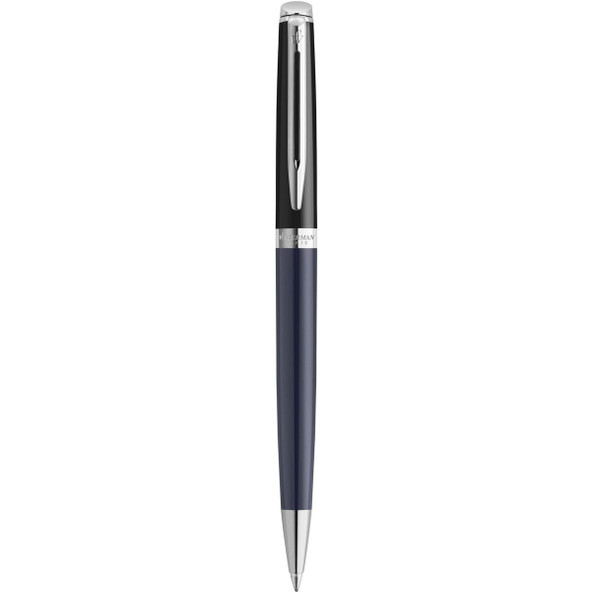 Waterman 107961 - Hemisphere farveblokerende kuglepen med palladiumkant (blå refill)