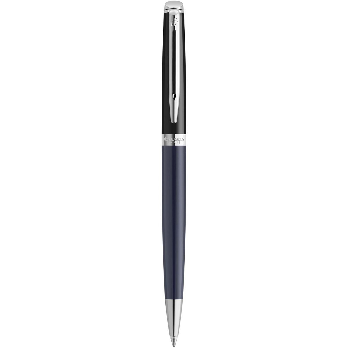 Waterman 107961 - Hemisphere colour blocking ballpoint pen with palladium trim (blue ink)