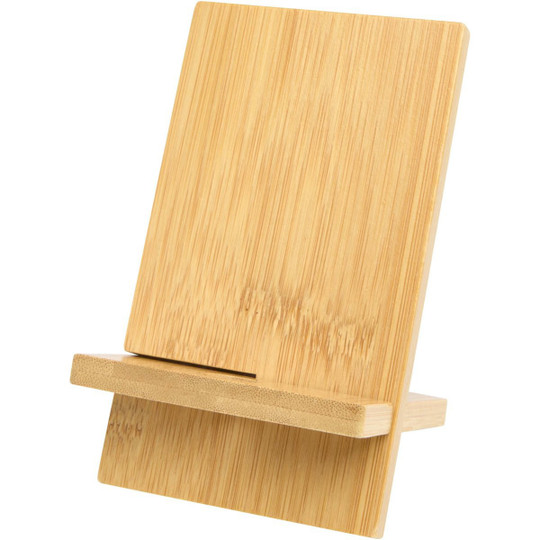 Ceibo detachable bamboo phone stand - EgotierPro 104605