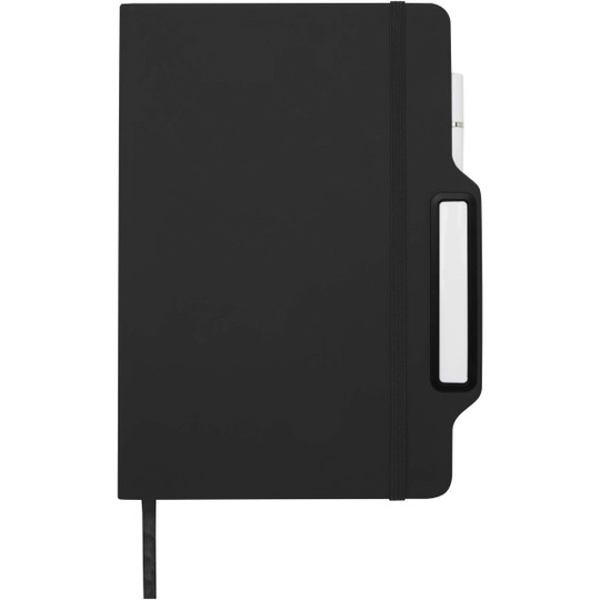 Nexus A5 hard cover notebook with pen and pencil combo (black ink) - EgotierPro 107969