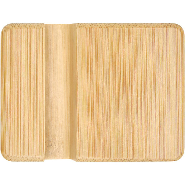 Ebla bamboo phone stand - EgotierPro 104604